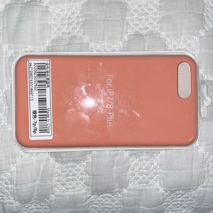 Coral/Pink Silicone Case for IPhone 7/8 Plus - NIB